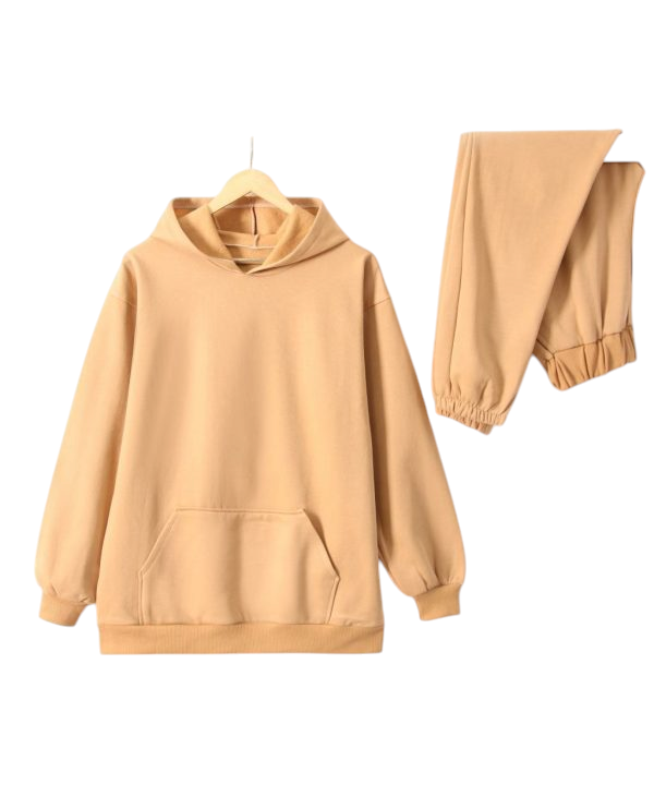 Photoroom-20241224_185747 (1) ست هودی و شلوار توکرکی لنا - Image 1