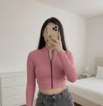 کراپ زیپدار